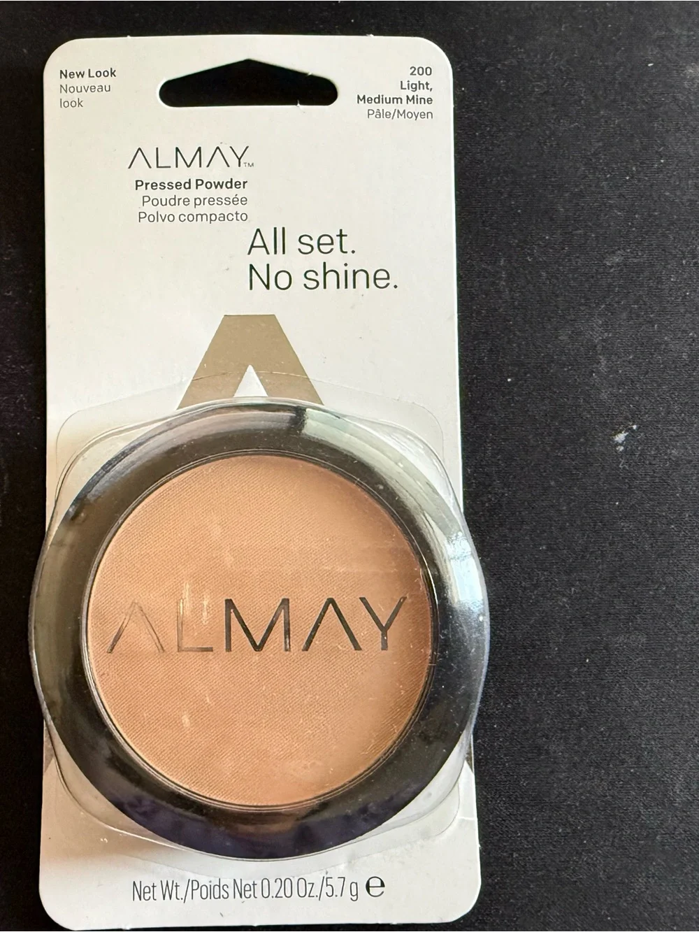 Almay Pressed Powder 200 Light Medium Matte Face Powder NEW Sealed
